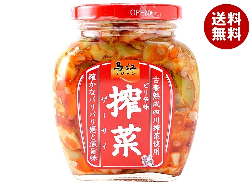 三洋通商 烏江搾菜 ピリ辛味 300g瓶×12個入×(2ケース)