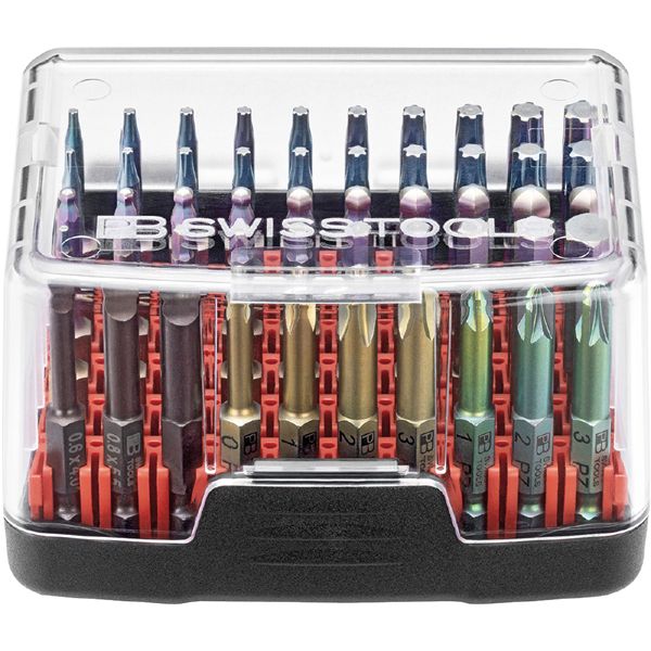 PB SWISS TOOLS ピービースイスツールズ 段付ビット50本組セット ボックスケース付 E6.798BB