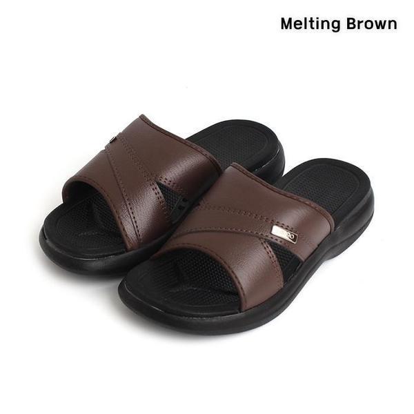 男性用オフィスシューズ カジュアルクッションスリッパ 2色