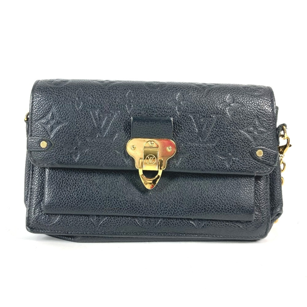 長財布 M67839 ポルトフォイユ・ヴァヴァン モノグラムアンプラント チェーンウォレット カバン ショルダーバッグ モノグラムアンプラントレザー ノワール ブラック