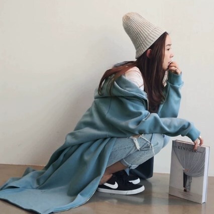 トップス パーカー ロング丈 袖あり 長袖 前開き ポケット ファスナー フード付き 厚手 オーバーサイズ ルームウエア 部屋着 かわいい 大人可愛い きれいめ シンプル カジュアル 大人 上品