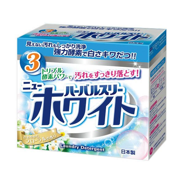 （まとめ）ミツエイ ハーバルスリーニューホワイト800g 1個[x10セット]