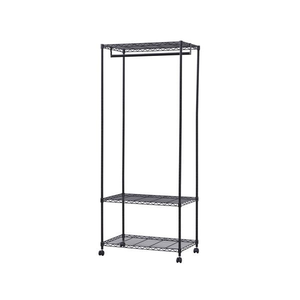 CMW-75183 ブラック カラーメタル ワードローブ メーカー直送