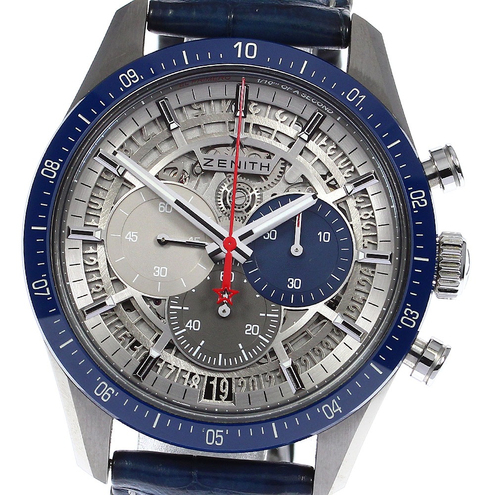 ゼニス ZENITH 95.3002.3600 エルプリメロ クロノマスター 世界限定250本 自動巻き メンズ _803634【中古】