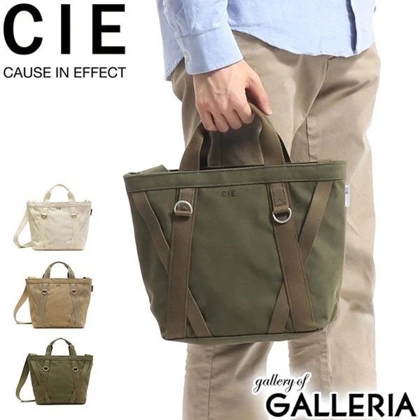 CIE トートバッグ シー DUCK CANVAS TOTE-M ダック キャンバス ファスナー付き 小さめ 2WAY ショルダー コットン メンズ レディース 041801
