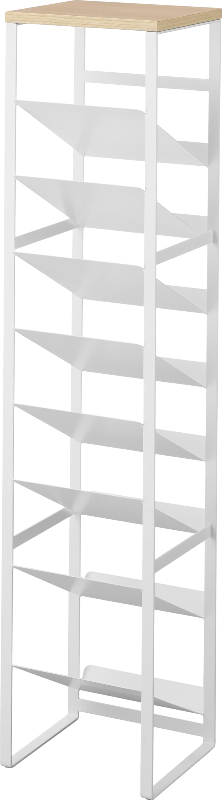 天板付き ボトルストッカー 8段 ホワイト W20×D19.3×H88.5cm タワー tower 縦型 隙間収納 大容量 1491