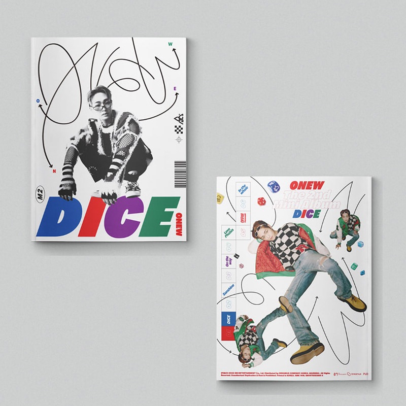 ( 未開封新品) SHINee On You Dice Song Mini 2集アルバムONEW DICEフォトブックROLLING_ポスター終了