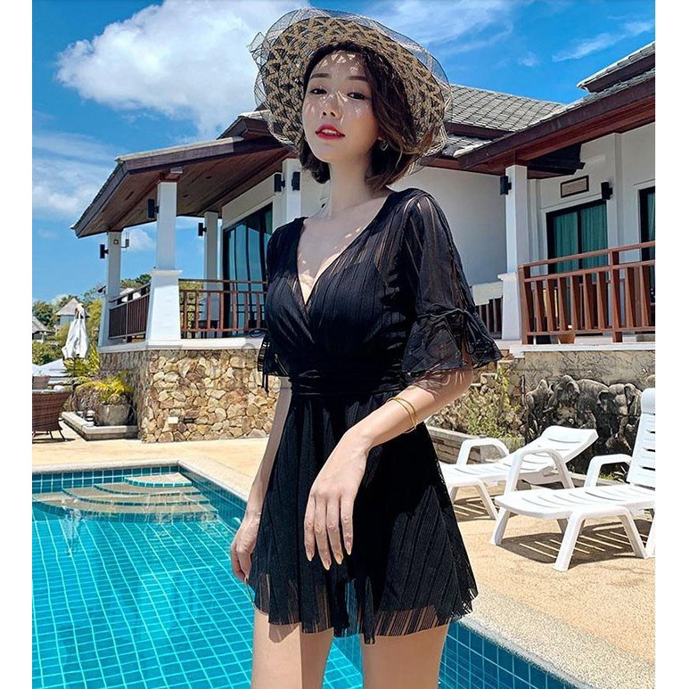 水着 レディース ワンピース水着 体型カバー 温泉 水泳 海 プール 川 可愛い オシャレ セクシー きれい