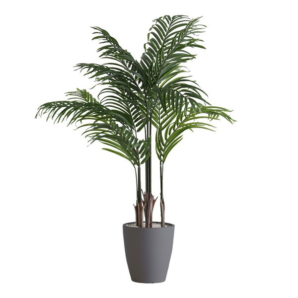 ホームテイスト SH-06-ARE-L お手入れ簡単フェイクグリーン アレカヤシ Lサイズ(180cm) グレー メーカー直送 16,646円