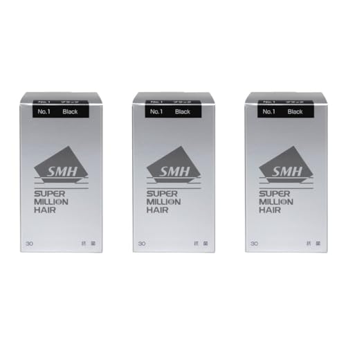 ルアン スーパーミリオンヘアー 30g No.1 ブラック 3点セット B3 8,256円