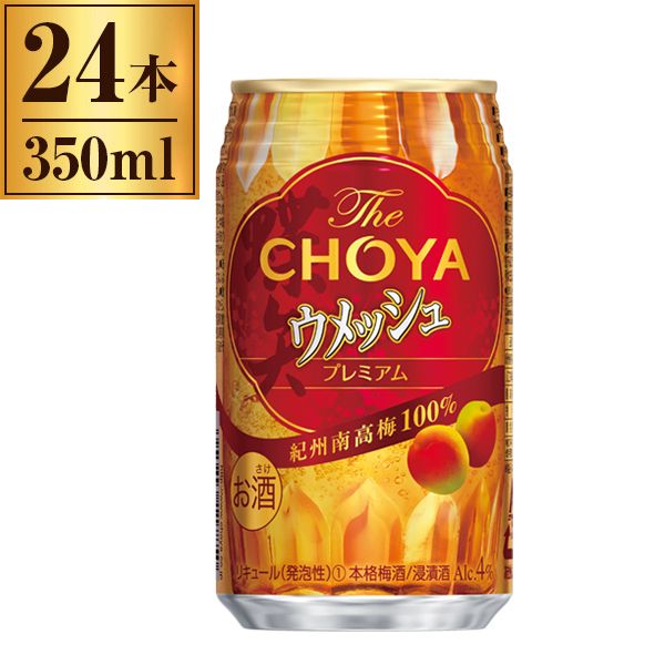 The CHOYA ウメッシュ 350ml ×24