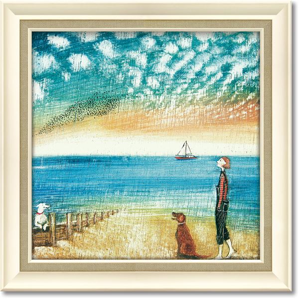 ユーパワー ジョー/ラム Gel加工 アートフレーム 「シェパード デライト」