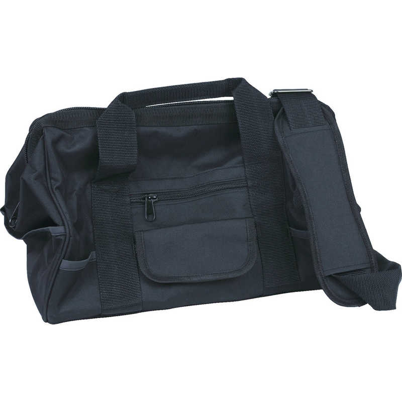 トラスコ中山　TRUSCO ツール&書類バック400X165X320 27ポケット ブラック　TTB-420R-BK