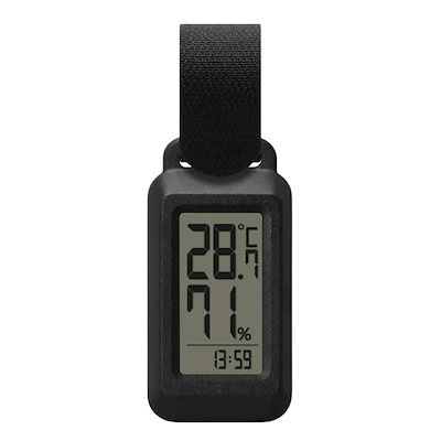 他サイト： ポータブル温湿度計 O-432ABKDI メール便対応 温湿度計 防水 デジタル 赤ちゃん 高齢者 防滴仕の商品画像