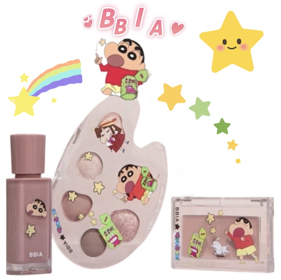 [ NEWクレヨンしんちゃんコラボ 3種セット] グローティント& ラストアイパレット& RTW ダウニーチーク