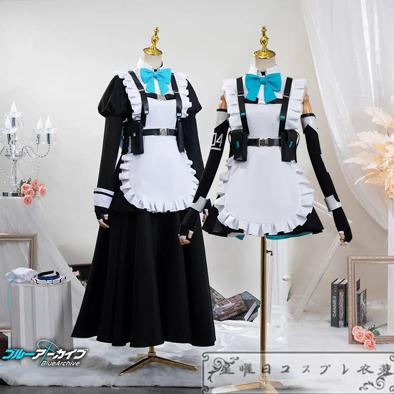 ブルーアーカイブ 飛鳥馬トキ メイド服 コスプレ衣装 コスチューム ハロウィン品質良い 店舗お勧め