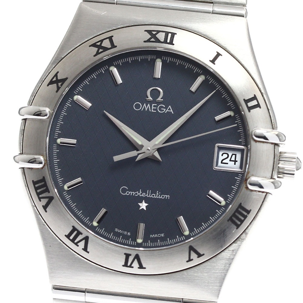 オメガ OMEGA 1512.40 コンステレーション デイト クォーツ メンズ 保証書付き_897200【中古】