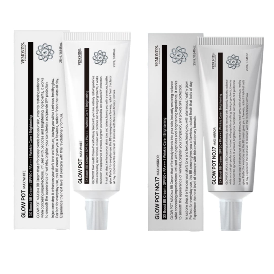 ［VEMONTES］グロウポット マックス BBクリーム ホワイト 25ml