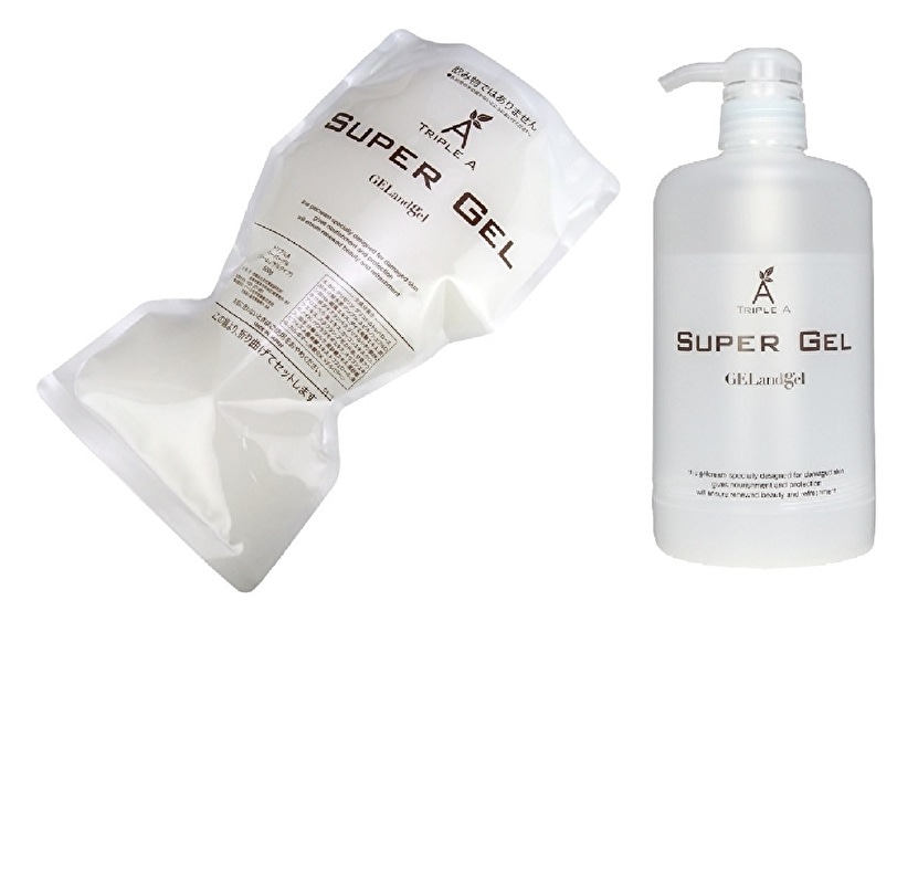 オールインワン スーパーゲル500 詰め替え用 ＆ ボトルセット ゲル＆ゲル クリーム 8,316円