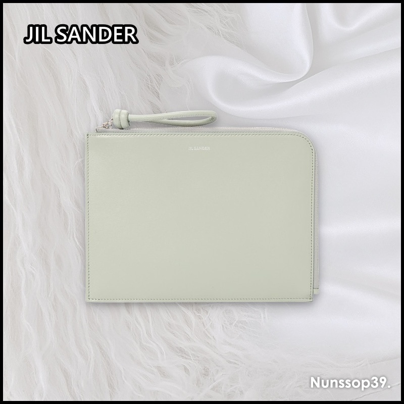 JIL SANDER J25UI0009 P5354 054 ロゴクラッチバッグ