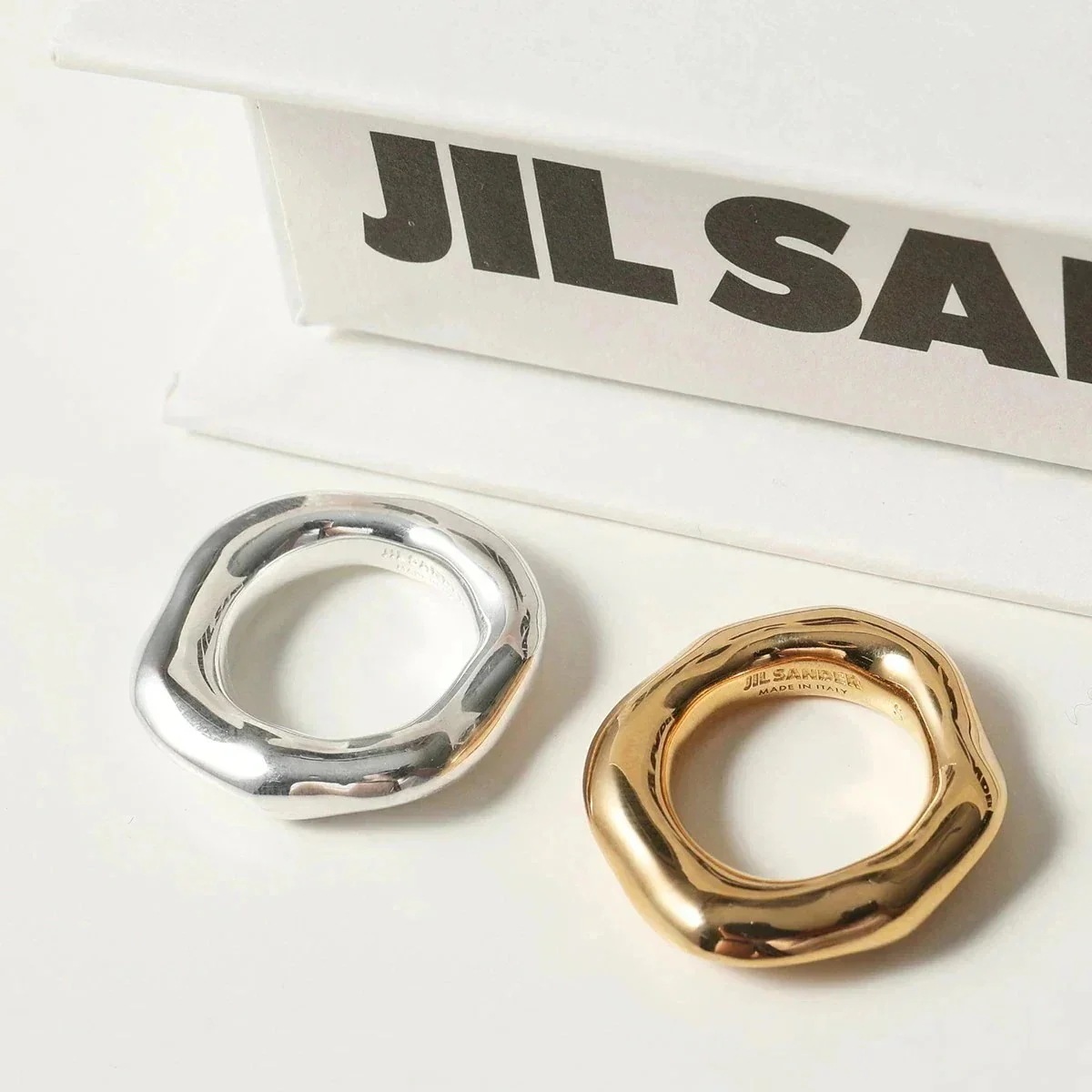 JIL SANDER ジルサンダー リング NEW LIGHTNESS RING 1 ニューライトネス リング J11UQ0023 P6959 P4877 J1