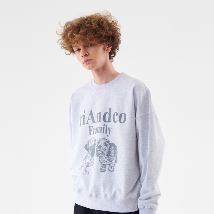 [M] Framily Sweatshirts Light melange