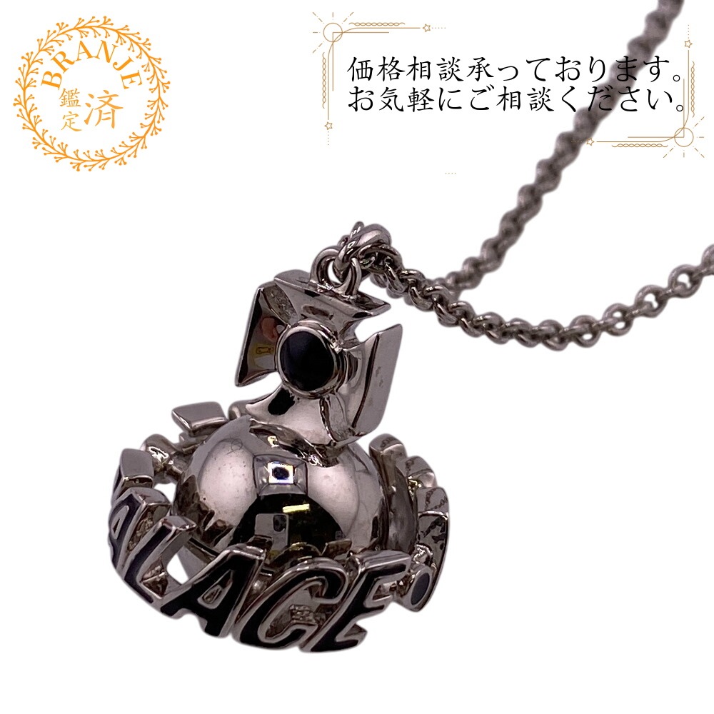 オーブネックレス パレススケートボードズ×ヴィヴィアン GP ネックレス シルバー ブランド