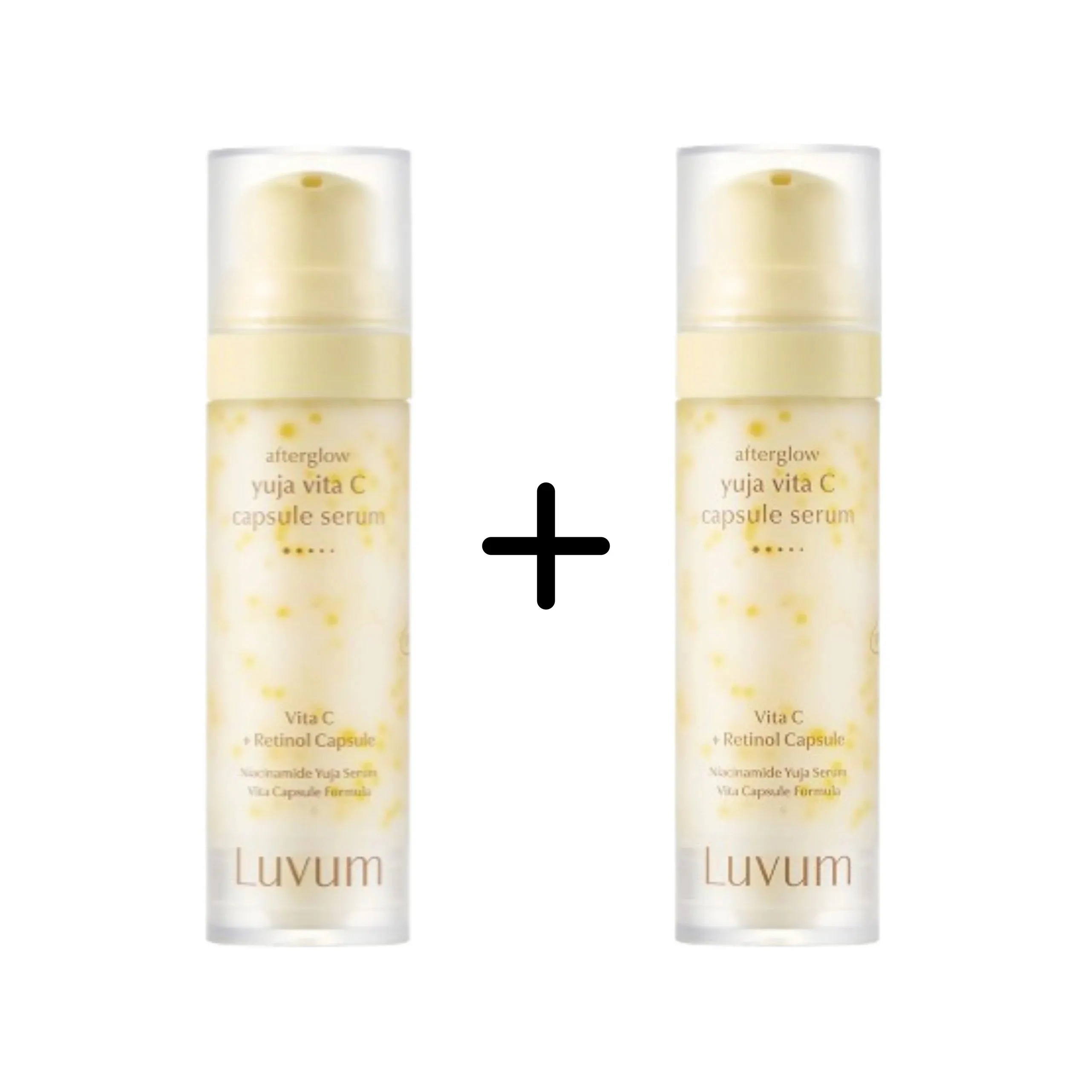 (new)アップルターグロー ゆず ビタC カプセルセラム 30ml+30ml #ビタミンC+レチノール