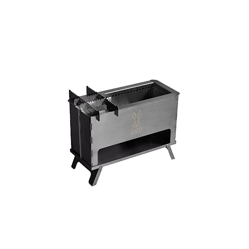 DOD(ディーオーディー) ぺらもえファイヤー ツーリング に持ち出せる 薄型 コンパクト 収納 折りたたみ式 焚き火台 Q1-946-SL シルバー サイズ:(約)W32D14H23cm 7,962円