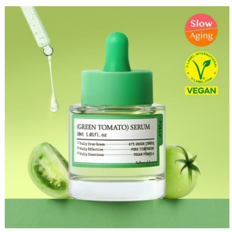 [毛穴弾力] プーリー グリーン トマト セラム 30ml