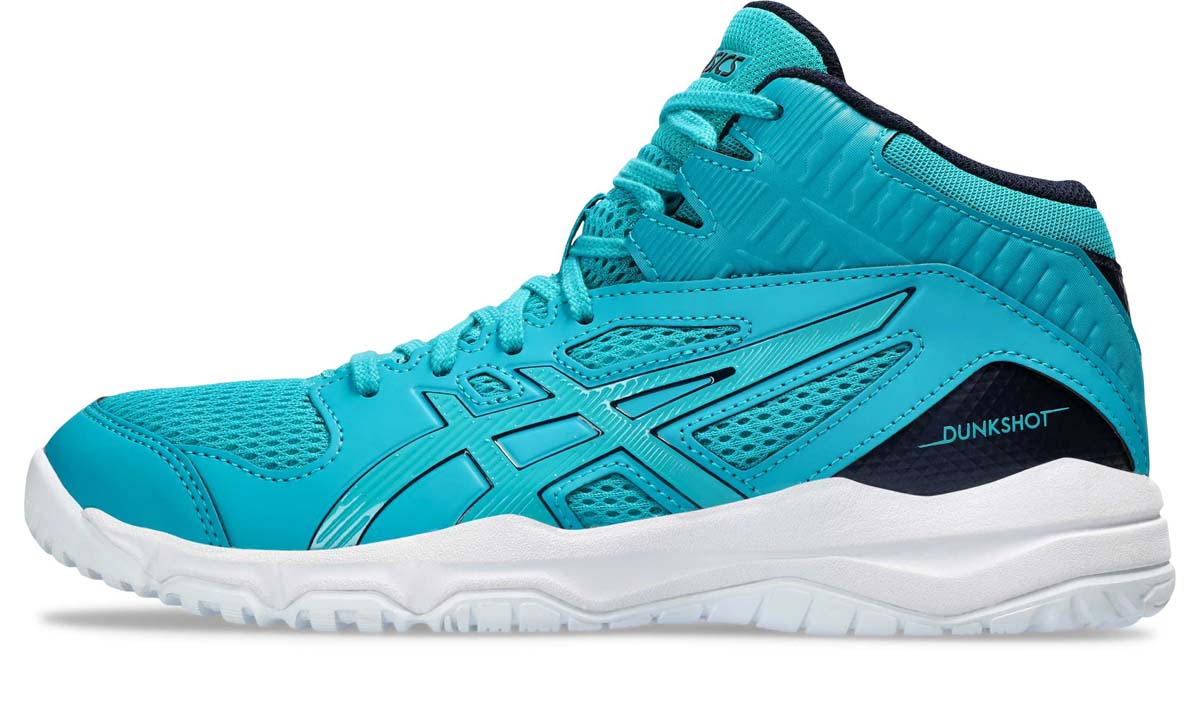 アシックス 1064A006-300-24.0 ジュニア バスケットボールシューズ DUNKSHOT MB 9（LAGOON/MIDNIGHT・24.0cm） 1064A006300240 5,956円