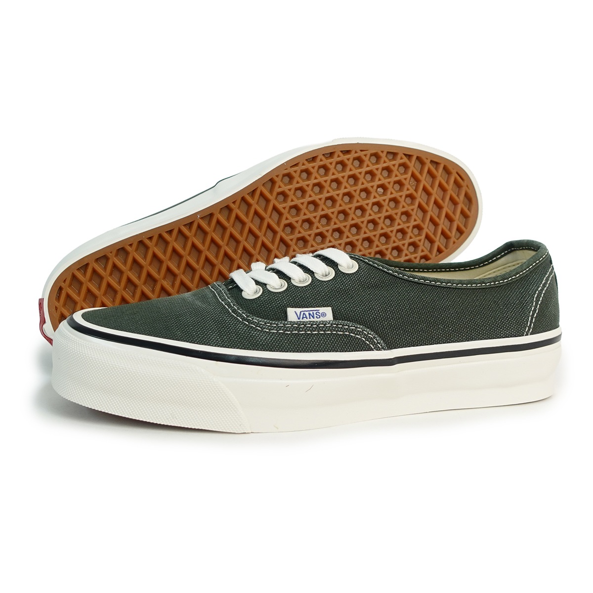 スニーカー メンズ レディース LX AUTHENTIC 44 オーセンティック ラックス ダック キャンバス VN000EBNKEL ケルプグリーン