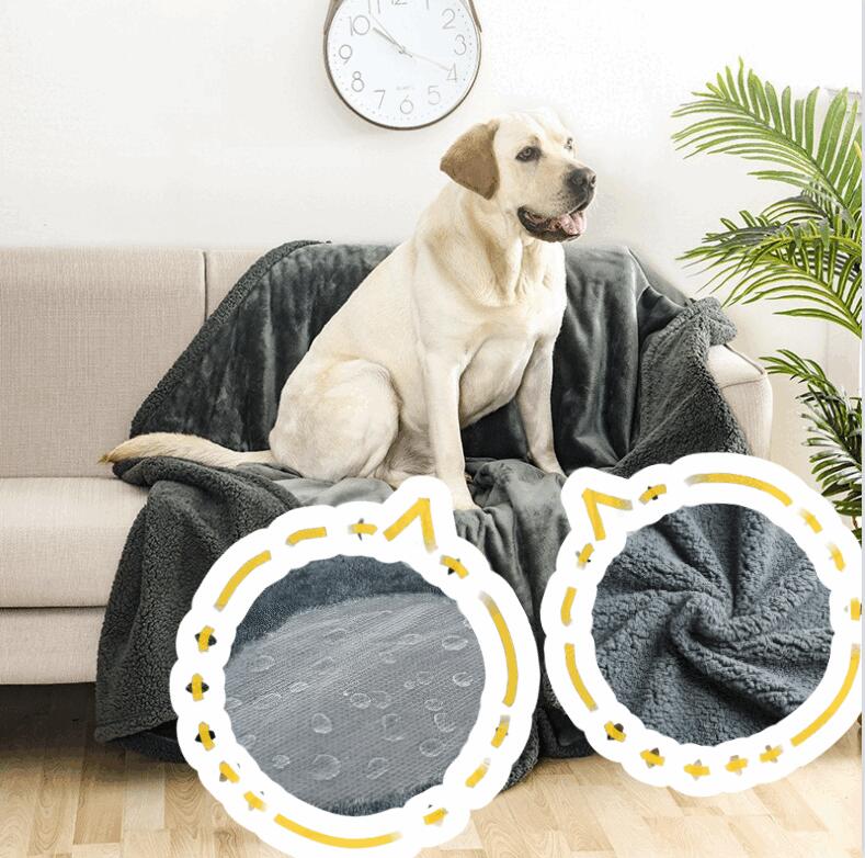 6色選べる 防水・防尿ペットマット フランネル素材 犬用ペットベッド 超柔らか 厚手仕様 可愛いデザイン 家族に優しいペット用品 5,848円