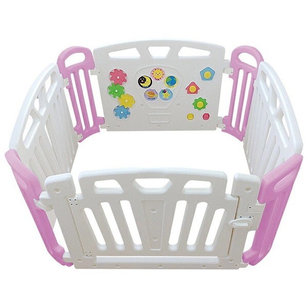 JTC パステルカラーサークル2 ピンク ベビーサークル (5ヶ月～3歳頃まで) 保証期間：1年
