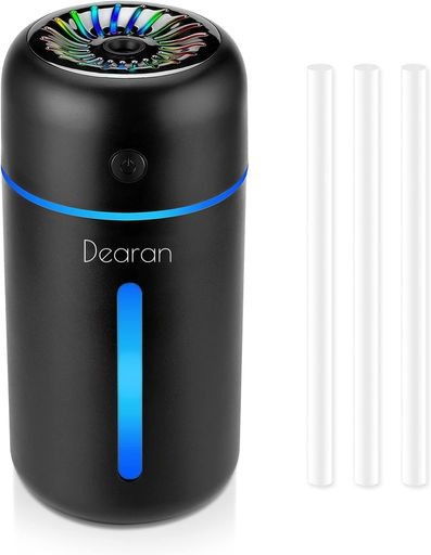 他サイト： 加湿器 卓上 デスク 小型 車用 350ML 大容量 超音波式 次亜塩素酸水対応 空焚き防止 静音 コードレス 気化式 スチーム式 乾燥 花粉対策 車載 フィス 寝室 アロマ ミニ プレゼント 車の商品画像