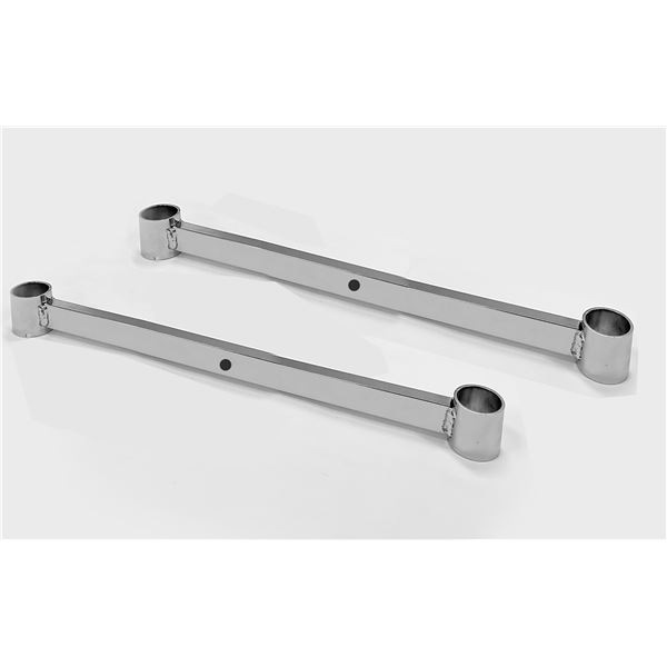 (2本セット) プロフェイス 専用 ハンガー用 補強パイプ 60cm 日本製 スチールラック 収納棚 ハンガー受けパーツ