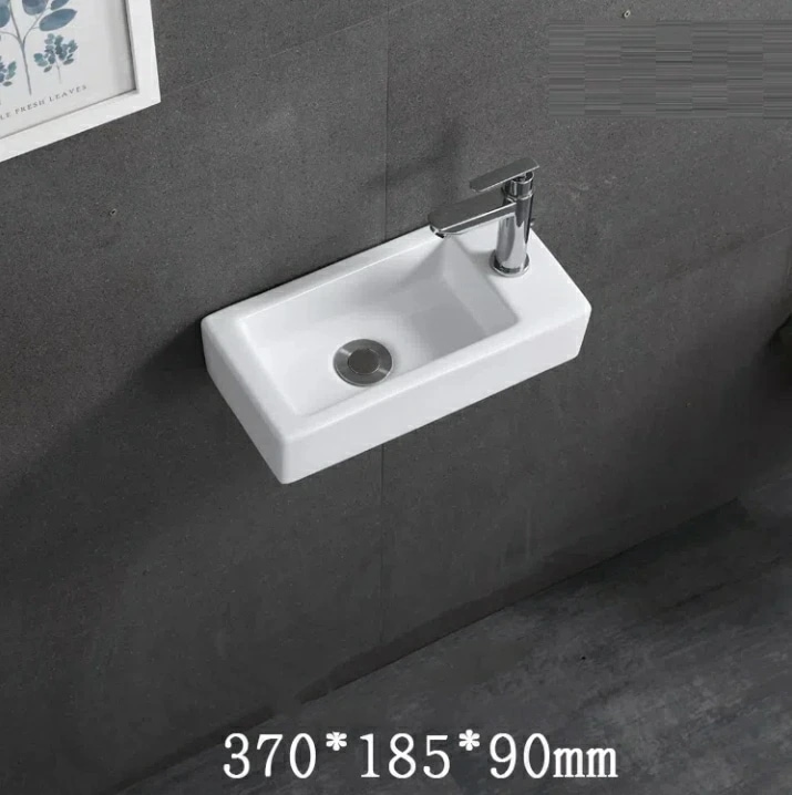 お買い得フェリモア 壁掛手洗器 小型手洗鉢 トイレ お手洗い リフォーム 改装 省スペース (ホワイト) tb04