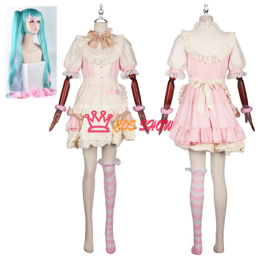 2025新品販売 プシーン 初音ミク コスプレ衣装 ウィッグ能 cosplay仮装 制服 イベント クリスマス ハロウィン ステージ 文化祭 学園祭