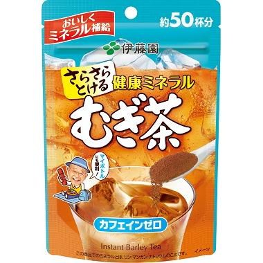 他サイト： 伊藤園 さらさらとける 健康ミネラルむぎ茶 40g 粉末 チャック付き袋タイプの商品画像