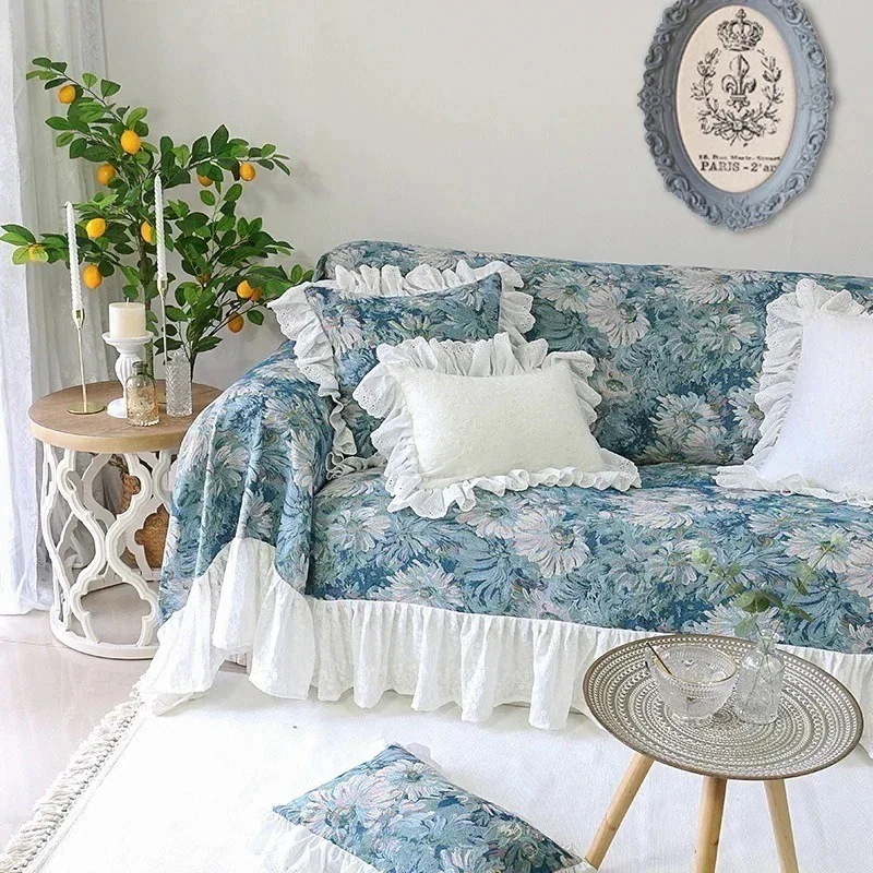 pk7j モネ印象ソファカバー シンプル モダン ソファ フルカバー ヨーロッパ アメリカン アメリカン クッション オールシーズン対応3881 7,474円