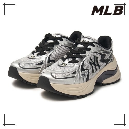 MLB公式正規品 スニーカー Curve Runner NY (Silver)