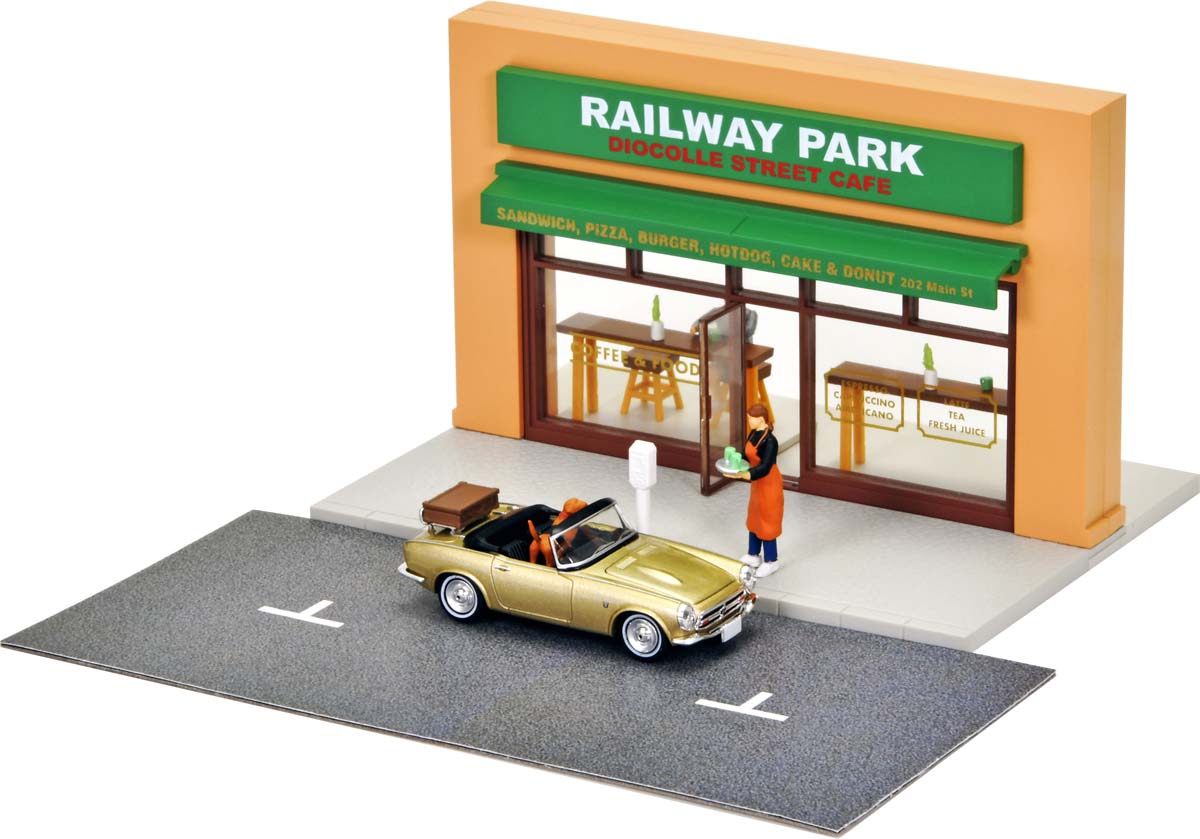 トミーテック 1/64 ジオコレ64 #カースナップ27a カフェテラス2【335269】 ミニカー TT 335269 ジオコレ カースナ27a カフェテラス2