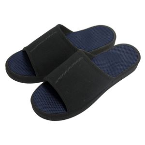 (20個セット) アルファックス メガ押し メンズふみっぱ ネイビー フリーサイズ AP-508021