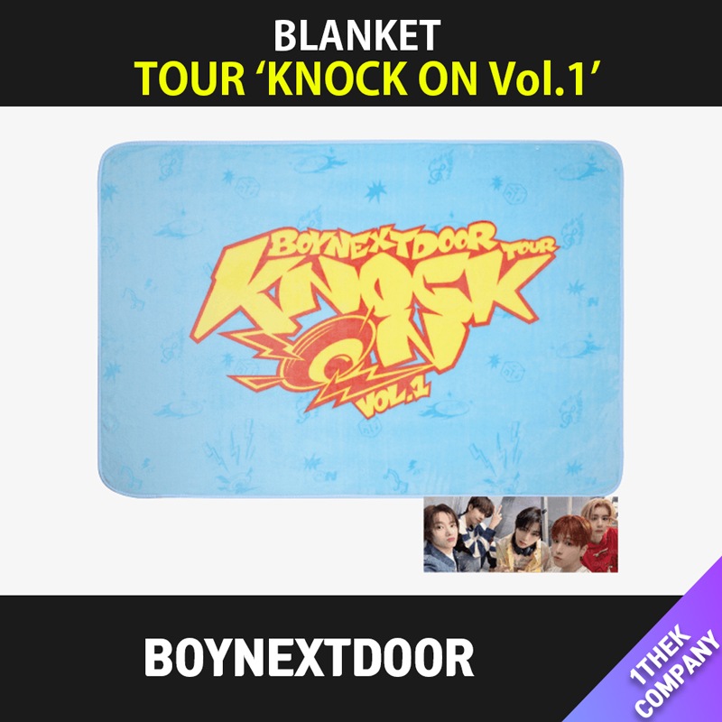 BOYNEXTDOOR ブランケット KNOCK ON Vo.1 ツアー MD BOYNEXTDOOR ブランケット KNOCK ON Vo.1 ツアー MD BOYNEXTDOOR