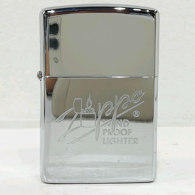 【未使用品】ZIPPO ウィンドプルーフ シルバー オイルライターメール便でお送りします【代引き不可】