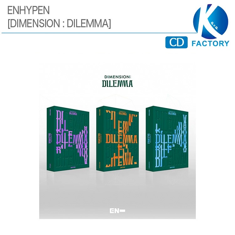 印象のデザイン 【SALE／37%OFF】 ENHYPEN 正規1集アルバム DIMENSION DILEMMA 3種選択 :