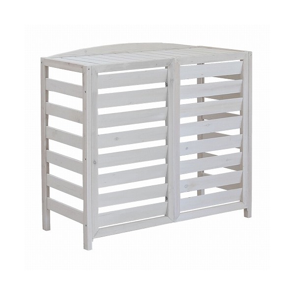 住まいスタイル 逆ルーバー 室外機カバー エアナ 幅93cm ホワイト AC-L930WHT メーカー直送