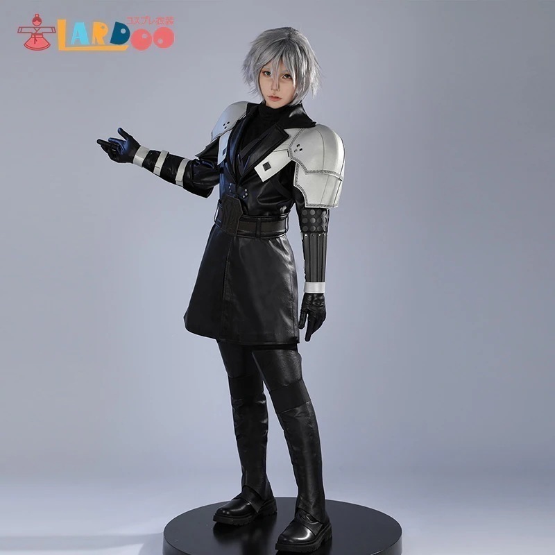 ファイナルファンタジーVII リバース FF7 少セフィロスSephiroth コスチューム コスプレ衣装靴584