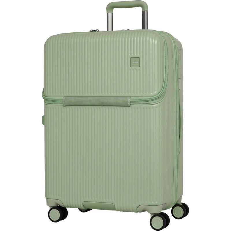 オルティモ　スーツケース パカッとオープンキャリー ファスナータイプ 旅行日数目安：5～6泊 約61L TSAロック搭載 oltimo ［TSAロック搭載］ アイスグリーン　OT-0887-58-IG