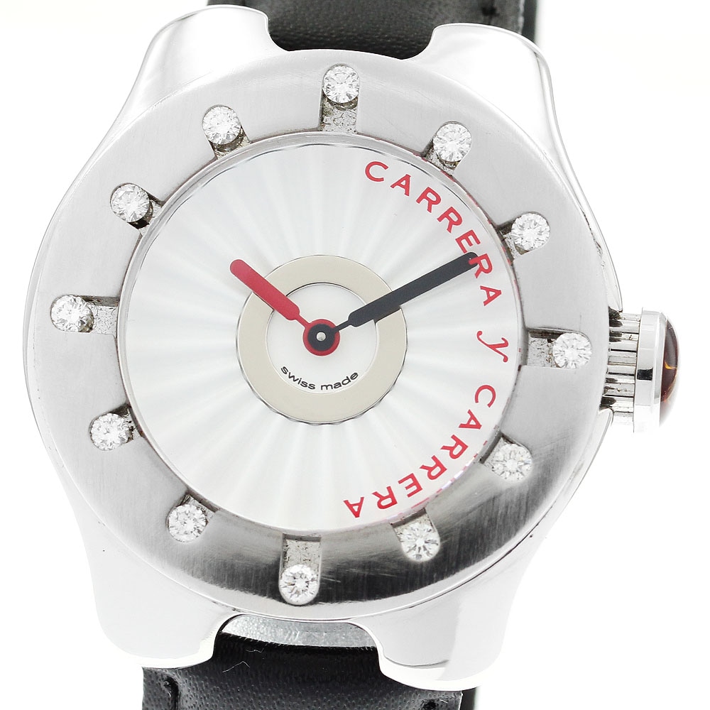 カレライカレラ Carrera y Carrera アバロン ダイヤベゼル クォーツ メンズ _879179【中古】